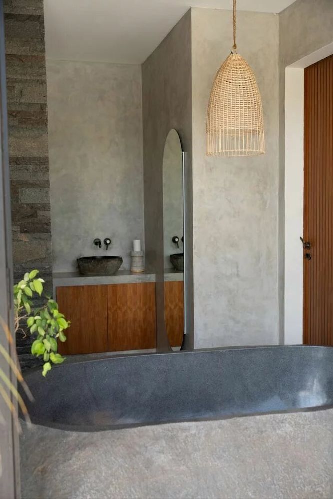 Hanging lights - The Elba Pendant - Natural - M - BAZAR BIZAR LIVING