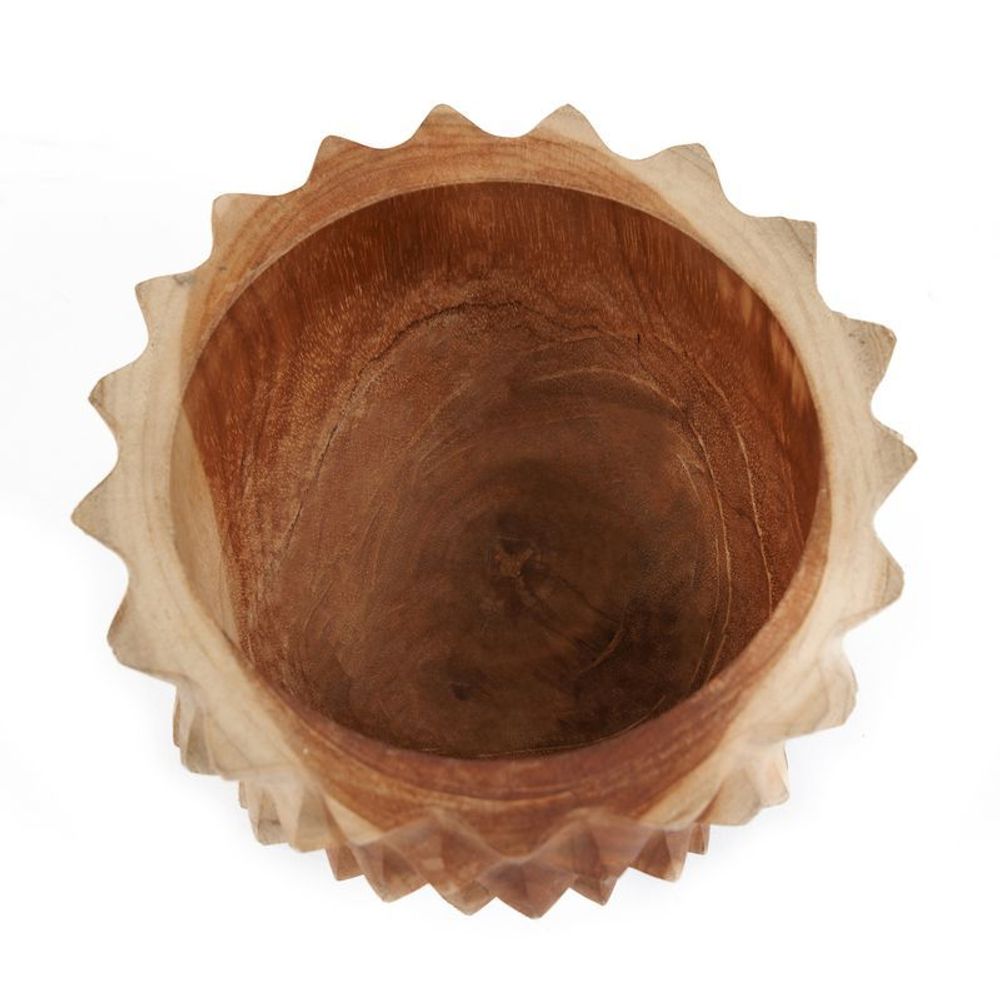 Bowls - The Teak Root Durian Bowl - S - BAZAR BIZAR LIVING