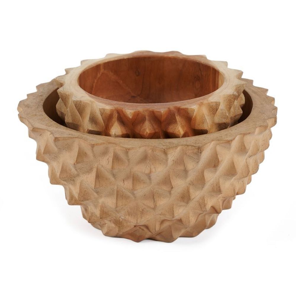 Bowls - The Teak Root Durian Bowl - S - BAZAR BIZAR LIVING