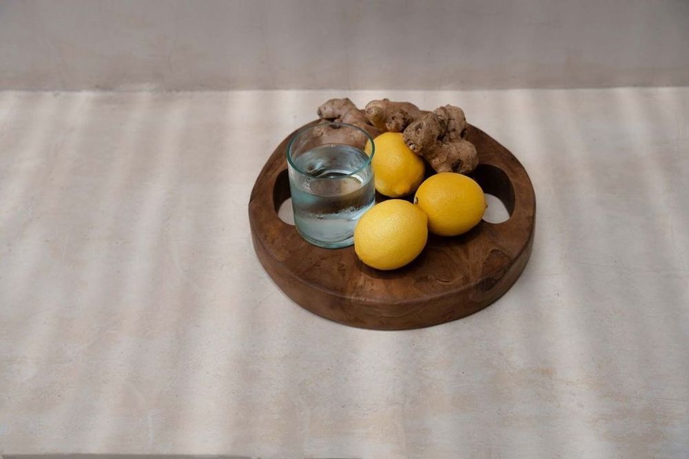 Trays - The Teak Root Tray - Natural - S - BAZAR BIZAR LIVING