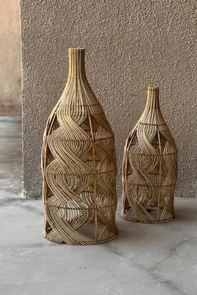 Floor lamps - The Garaffa Pendant - Natural - M - BAZAR BIZAR LIVING