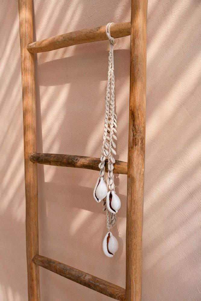 Bijoux - Le grand collier en forme de cauri blanc - BAZAR BIZAR LIVING