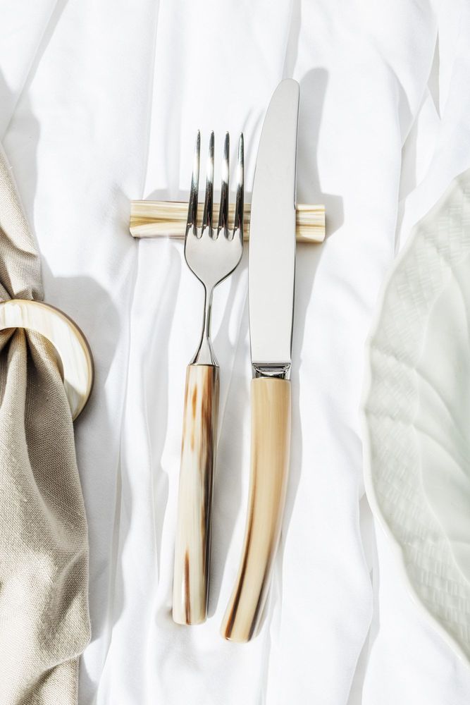 Gifts - Table Cutlery | Natural Horn - ZANCHI 1952