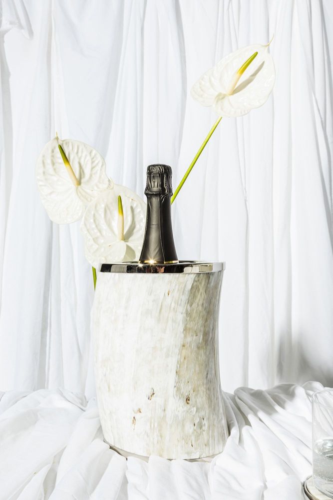 Objets de décoration - Porte-champagne | Corne naturelle - ZANCHI 1952
