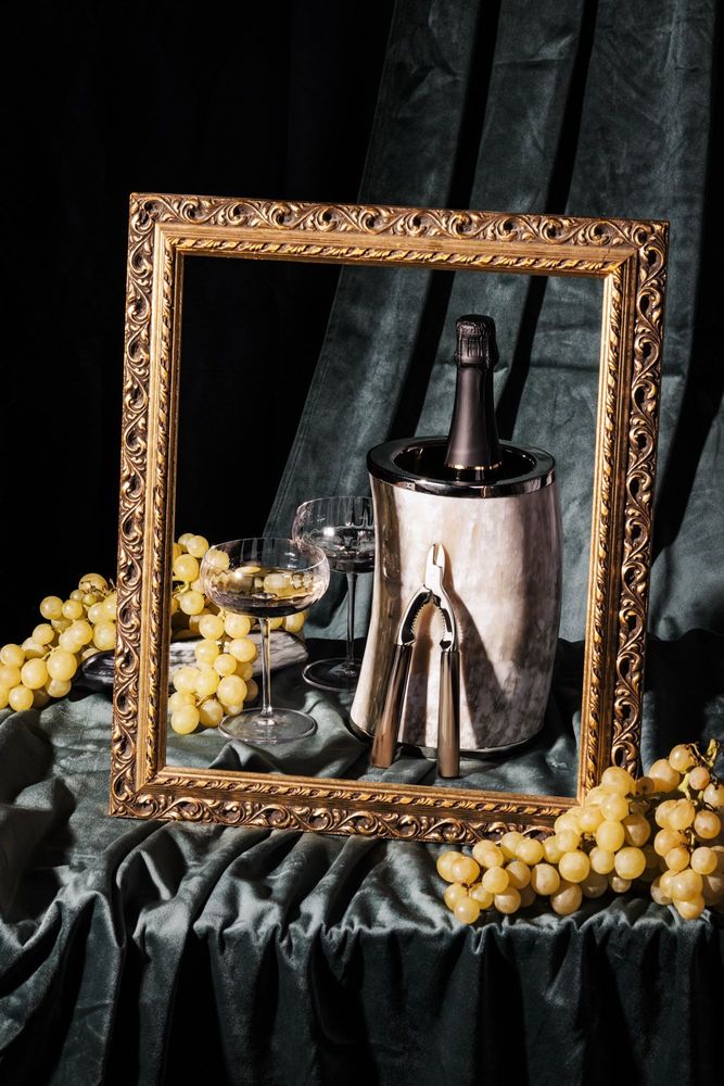 Objets de décoration - Porte-champagne | Corne naturelle - ZANCHI 1952