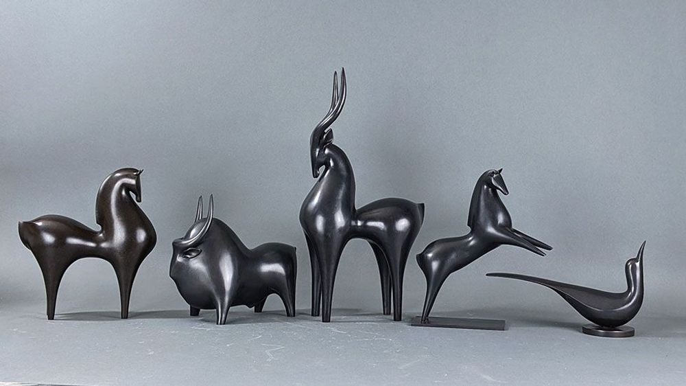Sculptures, statuettes et miniatures - Collection Bronze - ATHENA JAHANTIGH