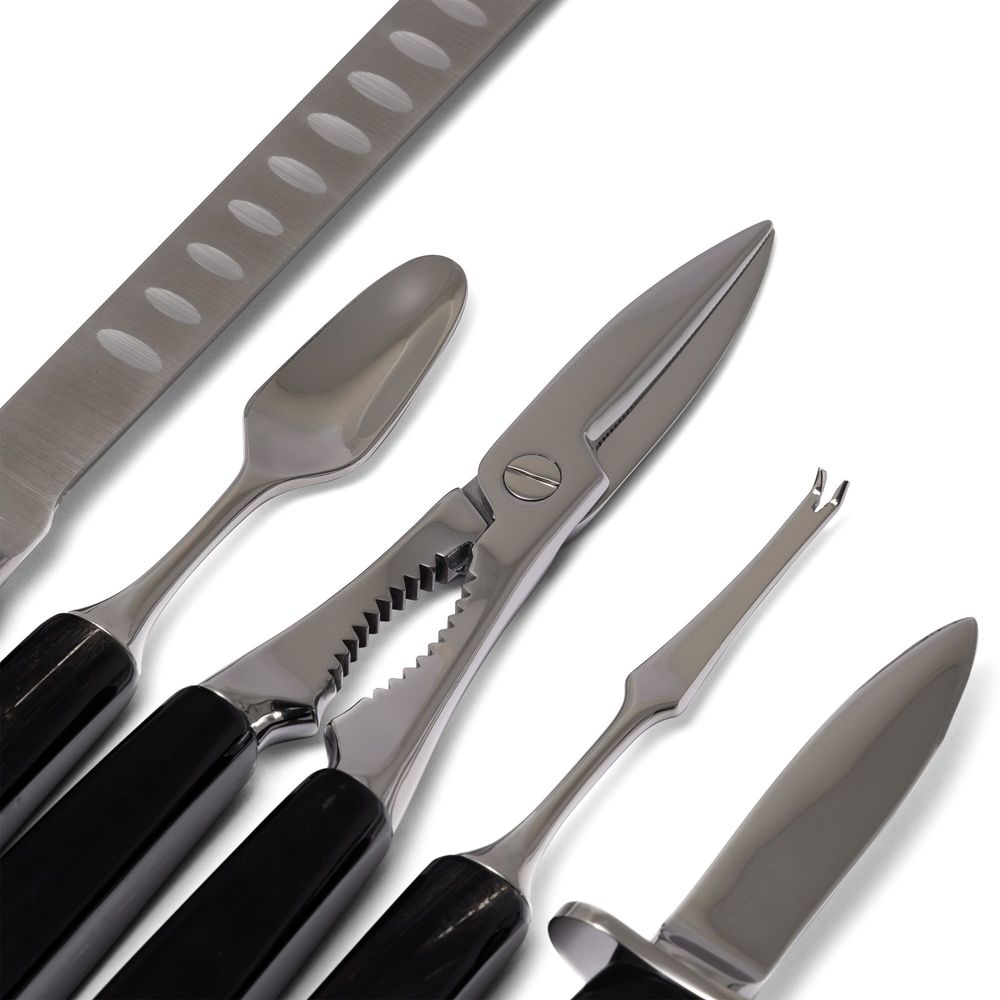 Cadeaux - Set Fish & Shellfish | Corne Naturelle - ZANCHI 1952