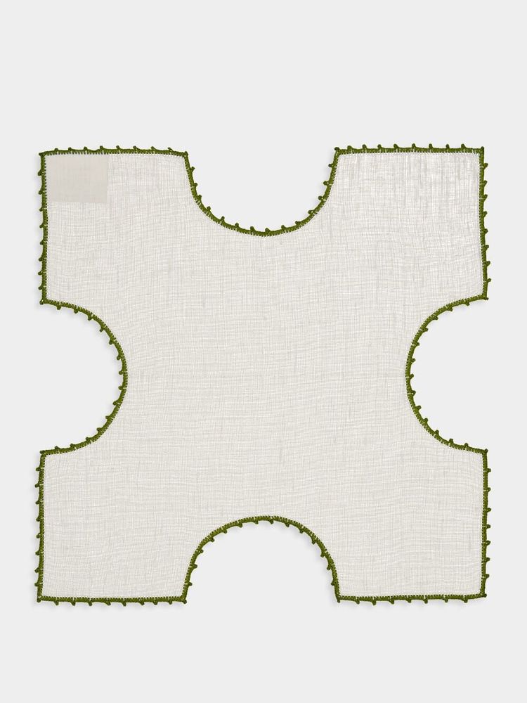 Ustensiles de cuisine - Panier Teresa brodé à la main - HOUSE OF CAPRICORN