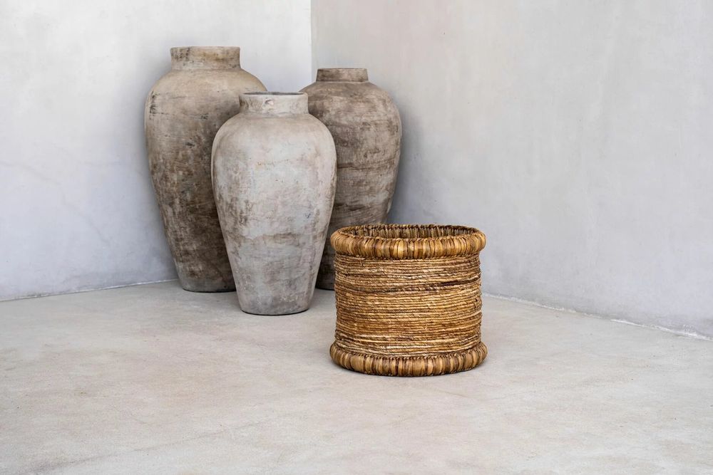 Caskets and boxes - The Chuka Basket - BAZAR BIZAR LIVING
