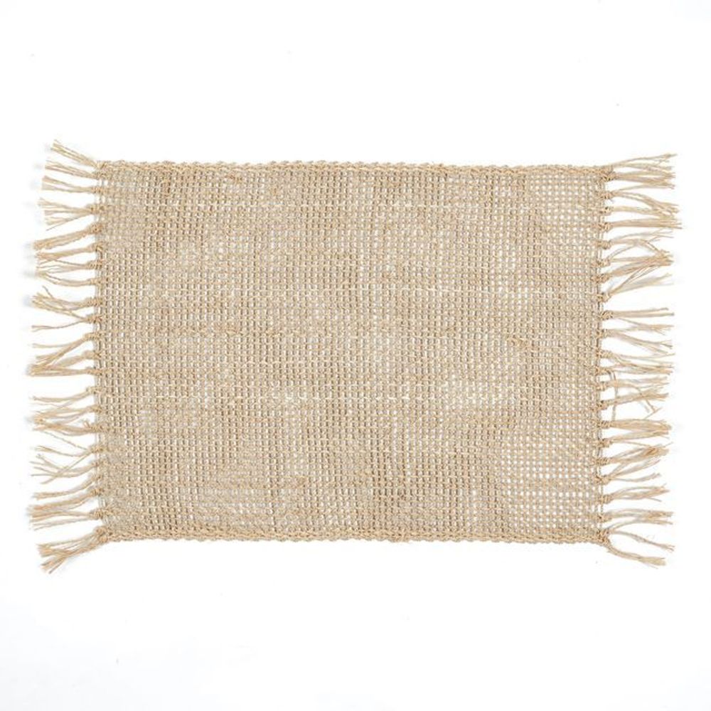 Sets de table - Le Tapis de Table en Herbe de Mer Isey - Naturel - BAZAR BIZAR LIVING