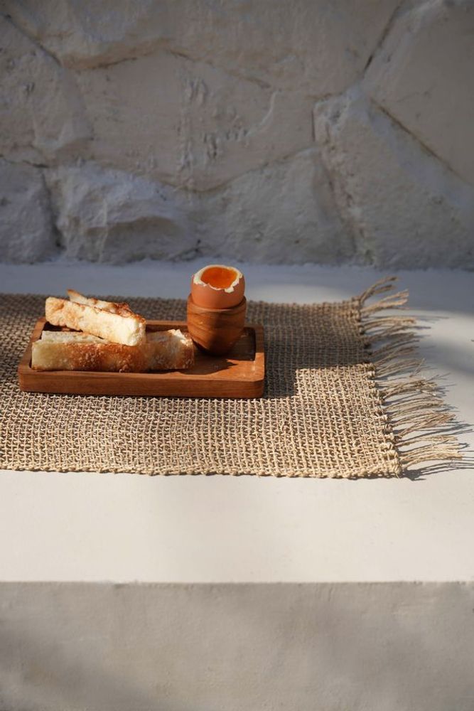 Sets de table - Le Tapis de Table en Herbe de Mer Isey - Naturel - BAZAR BIZAR LIVING