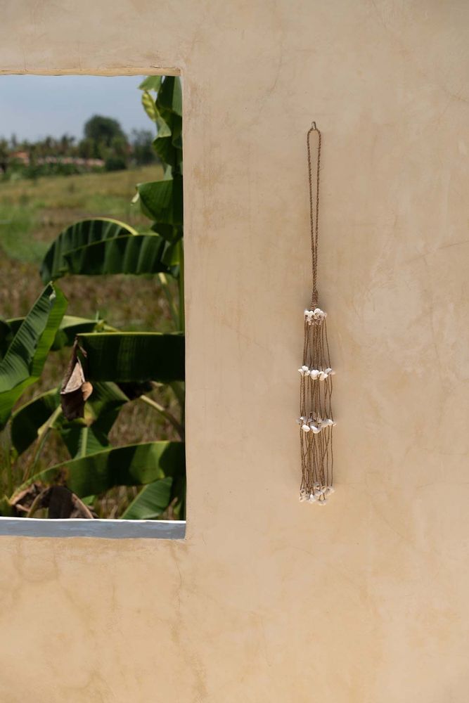 Objets de décoration - Le Pompon Long Shell - Blanc - BAZAR BIZAR LIVING