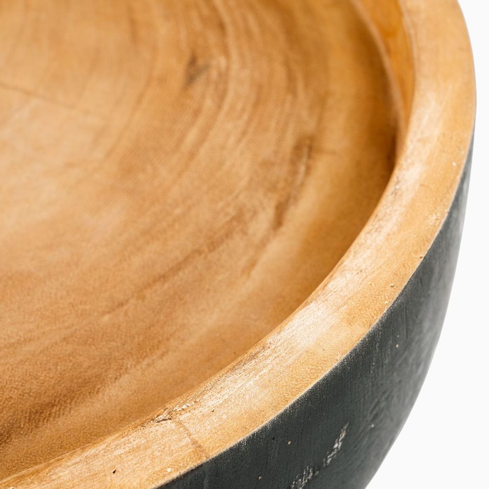 Tables basses - La Table d'Appoint Rayu - Noir Naturel - BAZAR BIZAR LIVING