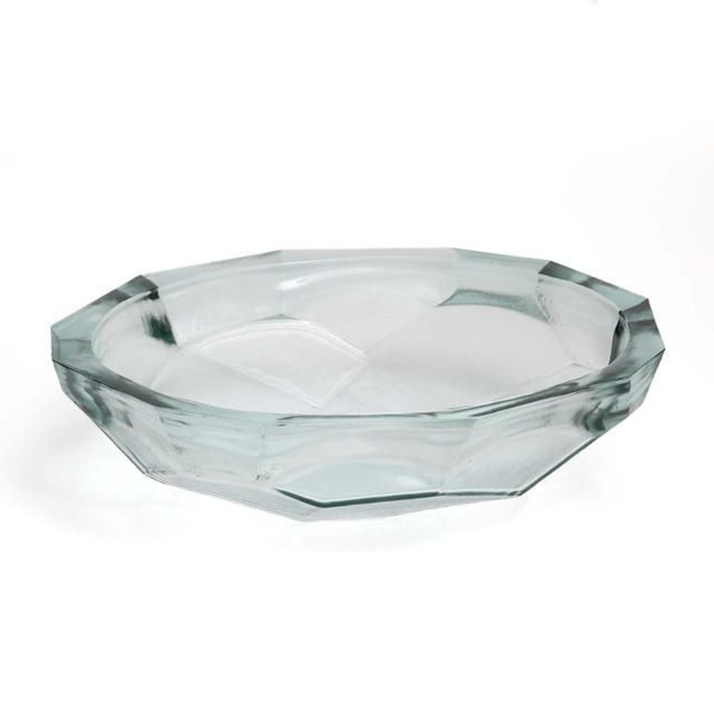 Glass - The Origami Bowl - Blue - L - BAZAR BIZAR LIVING