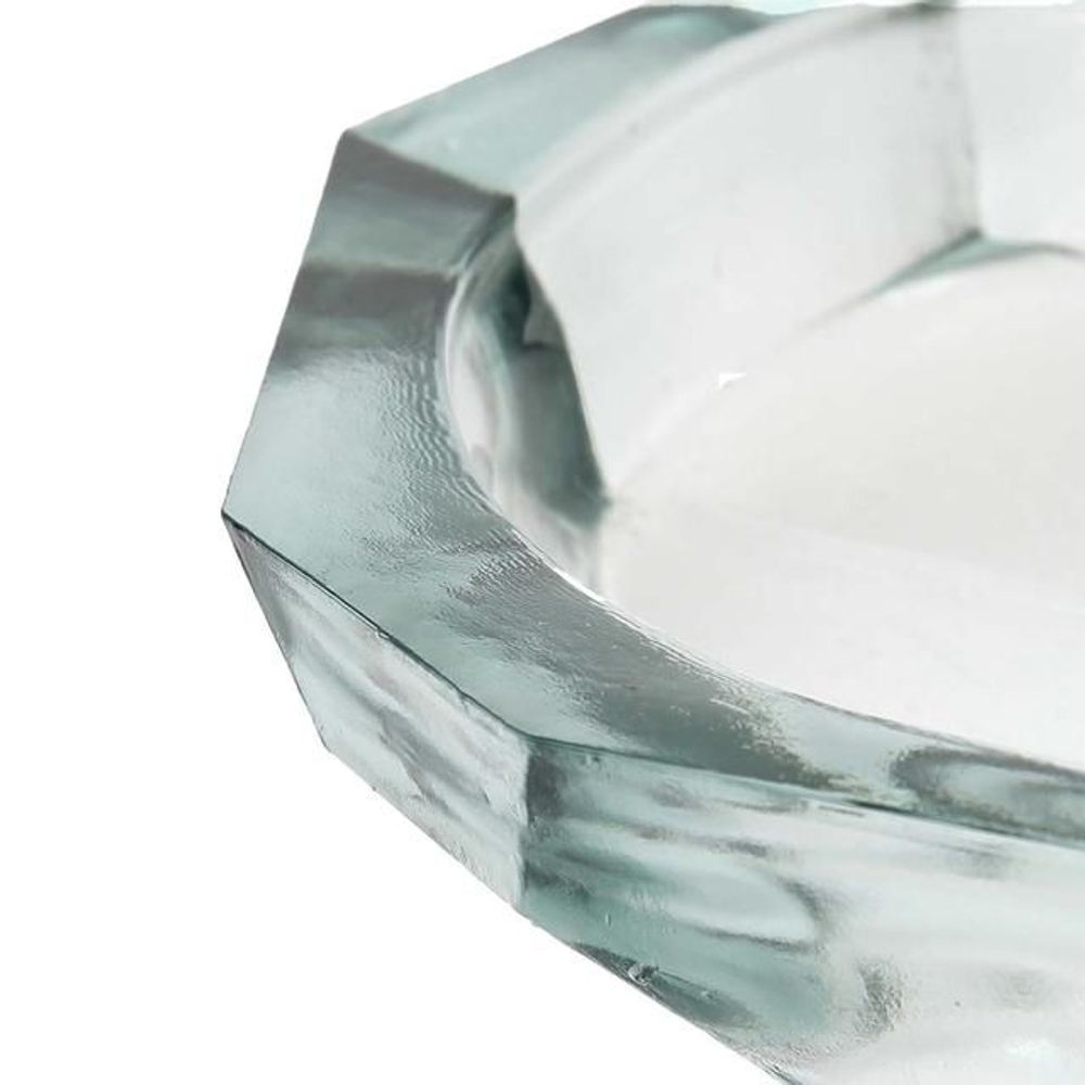 Glass - The Origami Bowl - Blue - L - BAZAR BIZAR LIVING