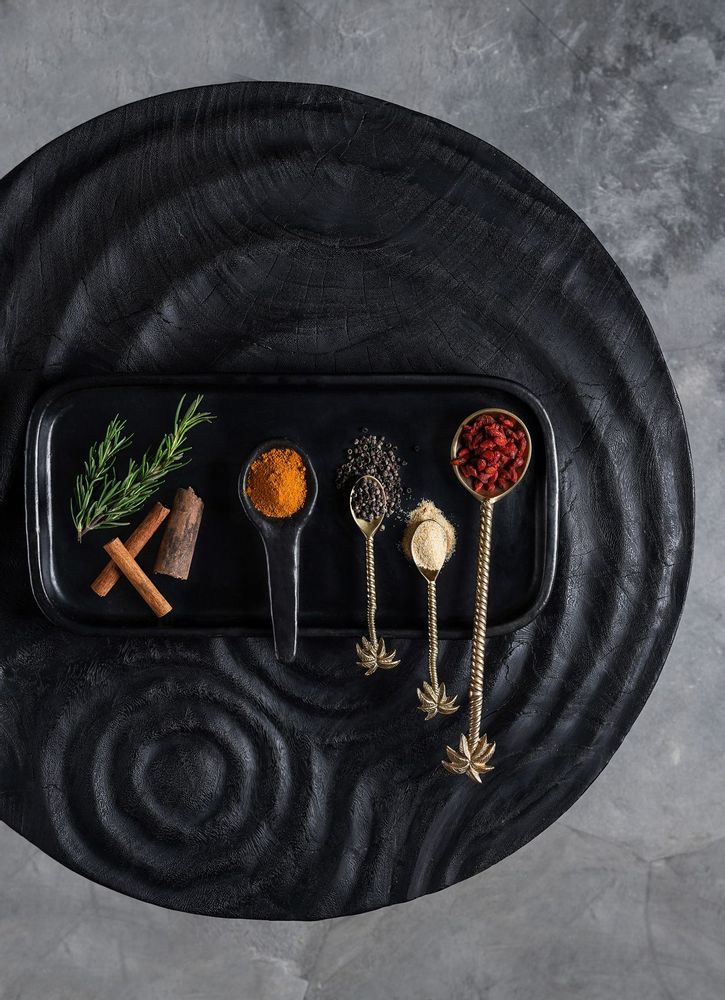 Flatware - The Palm Tree Tea Spoon - Gold - BAZAR BIZAR LIVING