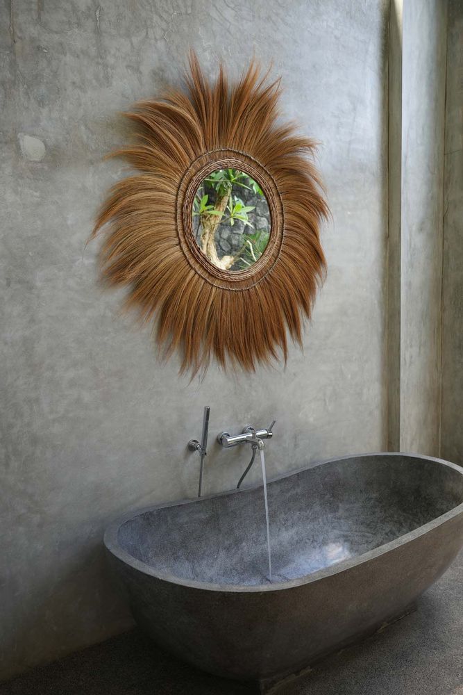 Miroirs - Le Miroir Mufasa - Naturel - XL - BAZAR BIZAR LIVING