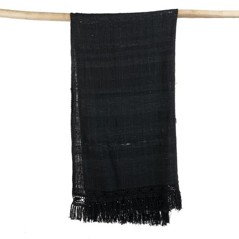Plaids - Le Plaid Gypsy - Noir - BAZAR BIZAR LIVING