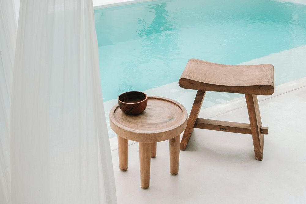 Coffee tables - The Suar Side Table - Natural - BAZAR BIZAR LIVING