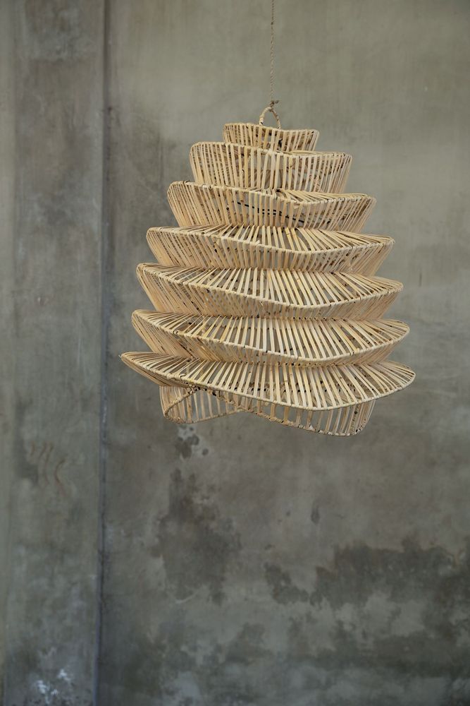 Hanging lights - The Good Vibes Pendant - Natural - M - BAZAR BIZAR LIVING