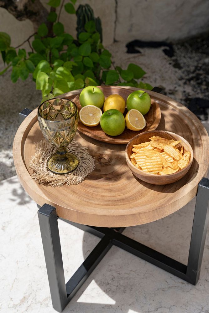 Bowls - The Teak Root Snack Bowl - M - BAZAR BIZAR LIVING