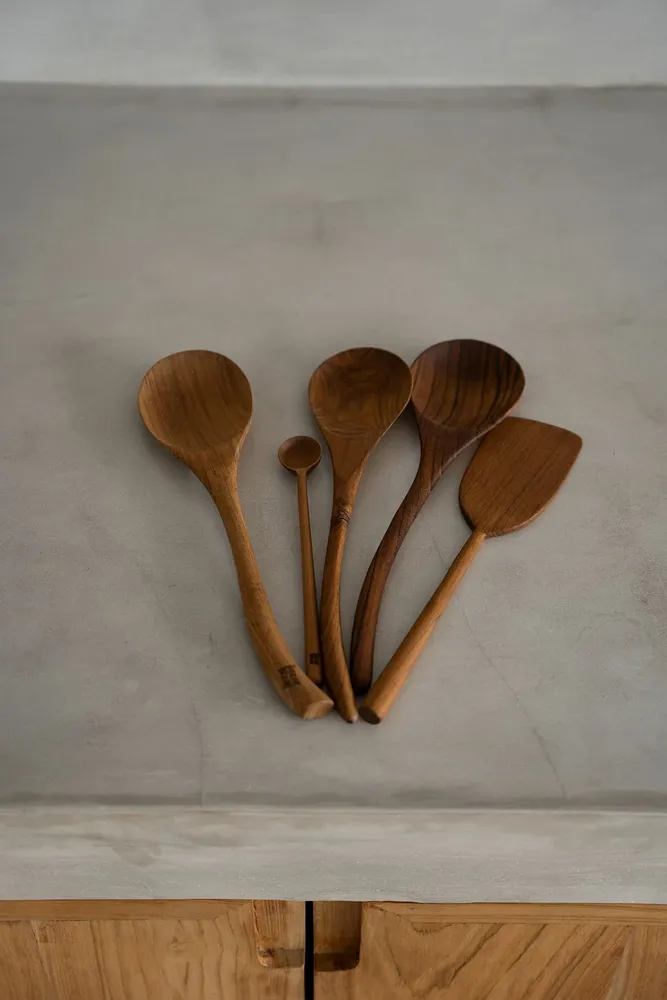 Ménagères - La Cuillère Teak Root - S - BAZAR BIZAR LIVING