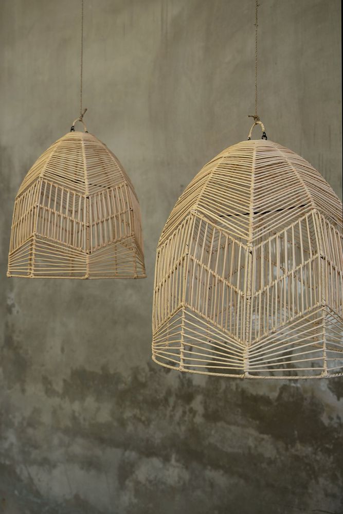 Suspensions - L'Abat-jour Bala - Naturel - M - BAZAR BIZAR LIVING