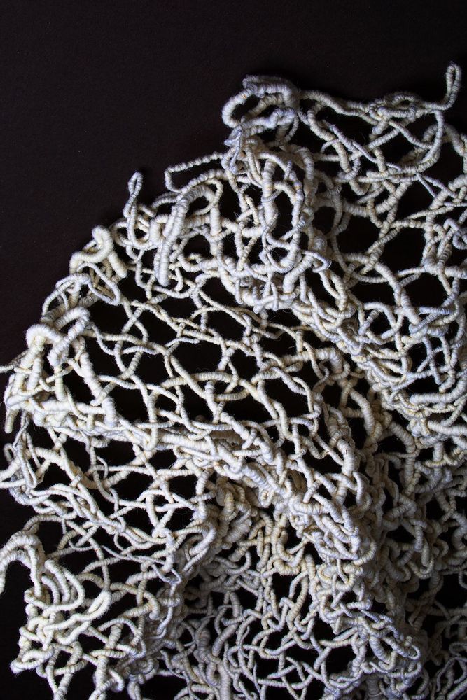Objets de décoration - dentelle sculpturale - LA TISSERIE