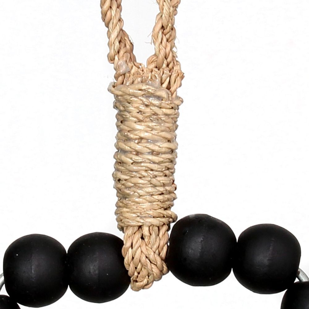 Decorative objects - The Wooden Cross Black - BAZAR BIZAR LIVING