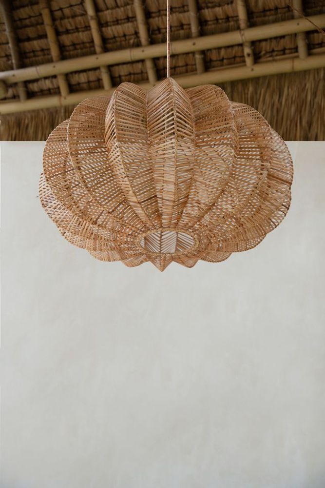 Hanging lights - The Cerise Pendant - Natural - BAZAR BIZAR LIVING