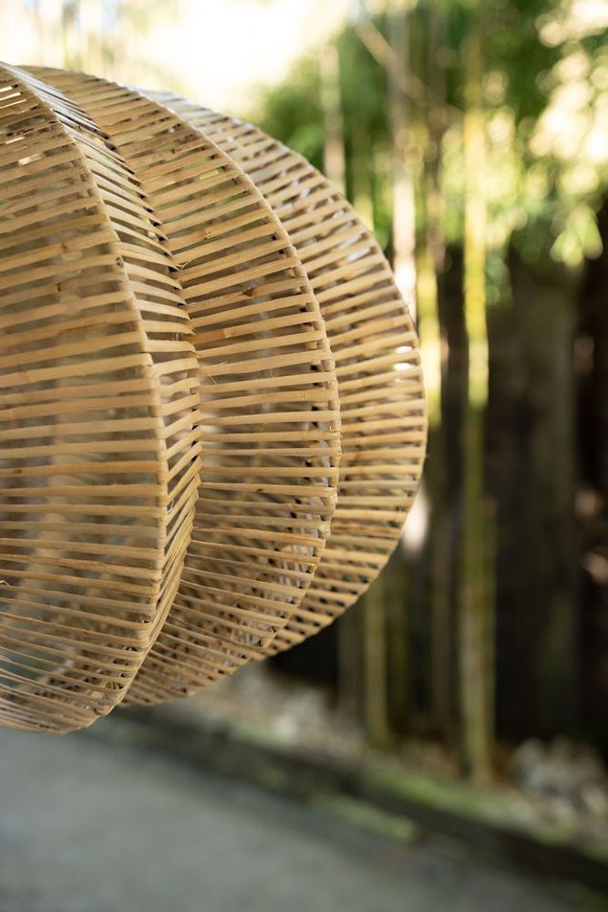 Hanging lights - The Cerise Pendant - Natural - BAZAR BIZAR LIVING