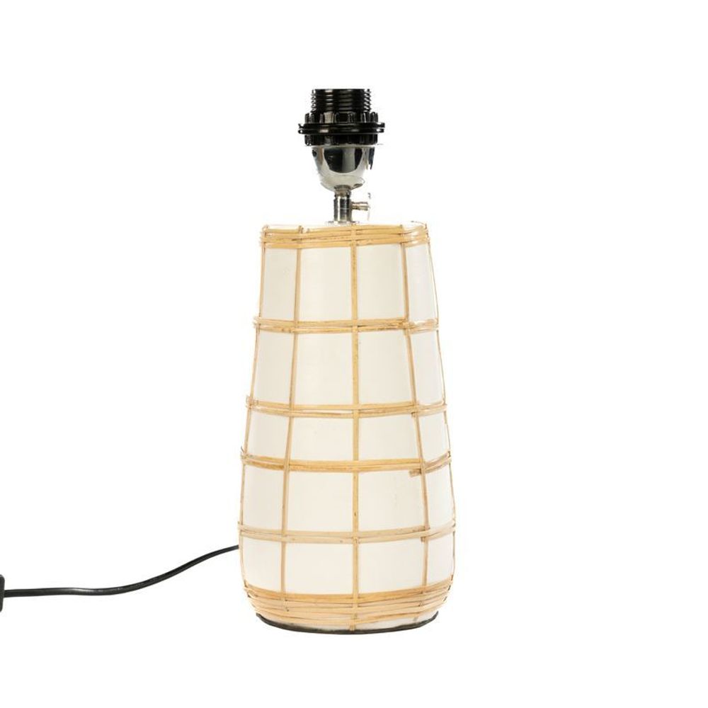 Table lamps - The Molokai Table Lamp - White Natural - BAZAR BIZAR LIVING