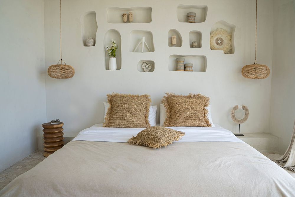 Candlesticks and candle holders - The Serene Candle Holder - Concrete Natural - L - BAZAR BIZAR LIVING