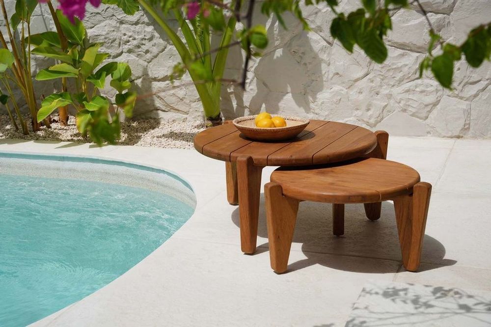 Coffee tables - The Seseh Coffee Table - M - Outdoor - BAZAR BIZAR LIVING