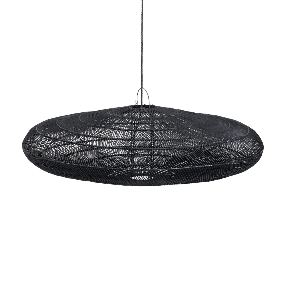 Hanging lights - The Macaron Pendant - Black - XL - BAZAR BIZAR LIVING