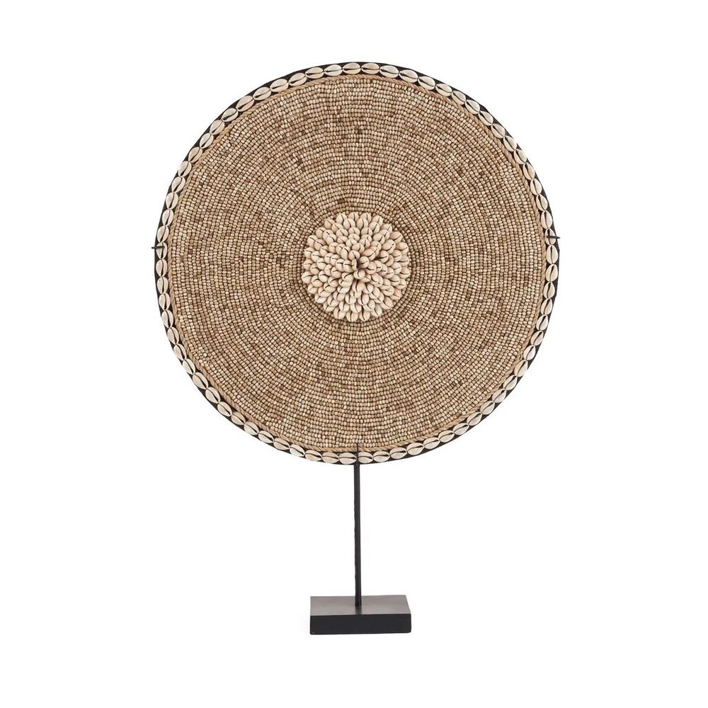 Objets de décoration - Le Coquillage Guadeloupe sur Stand - Naturel Blanc - BAZAR BIZAR LIVING