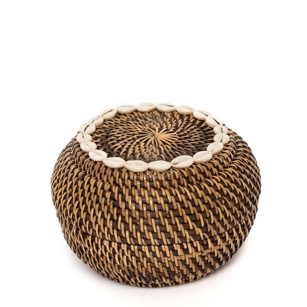 Boîtes de rangement - Le Panier Colonial Peek-a-Boo - Naturel Marron - S - BAZAR BIZAR LIVING