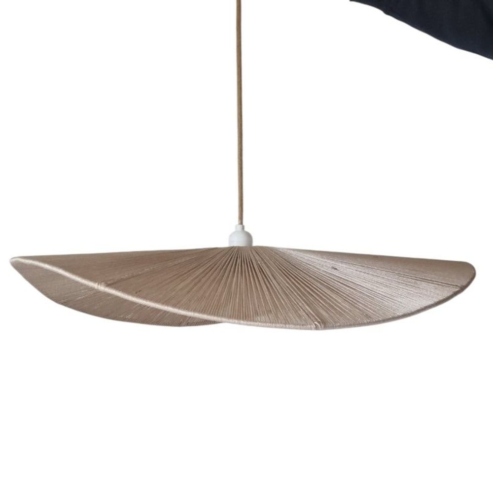 Hanging lights - Raffia pendant - ETINCELLES
