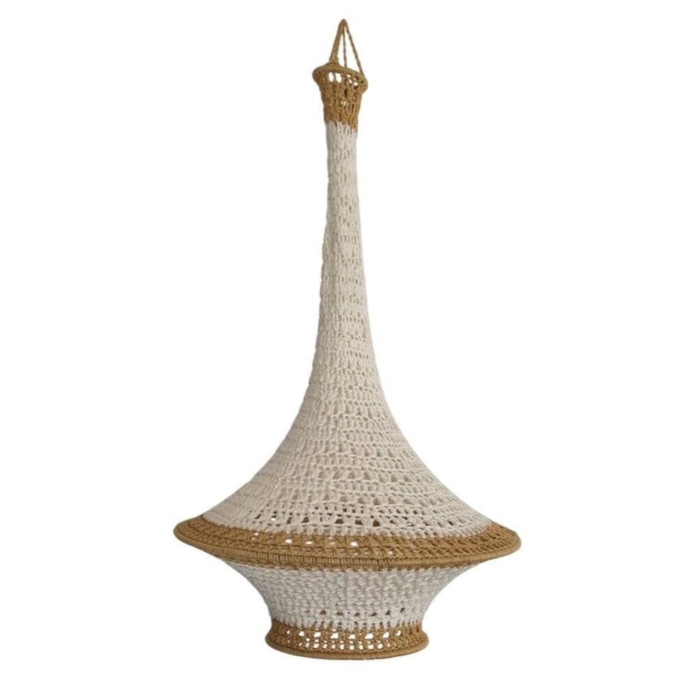 Hanging lights - Raffia pendant - ETINCELLES