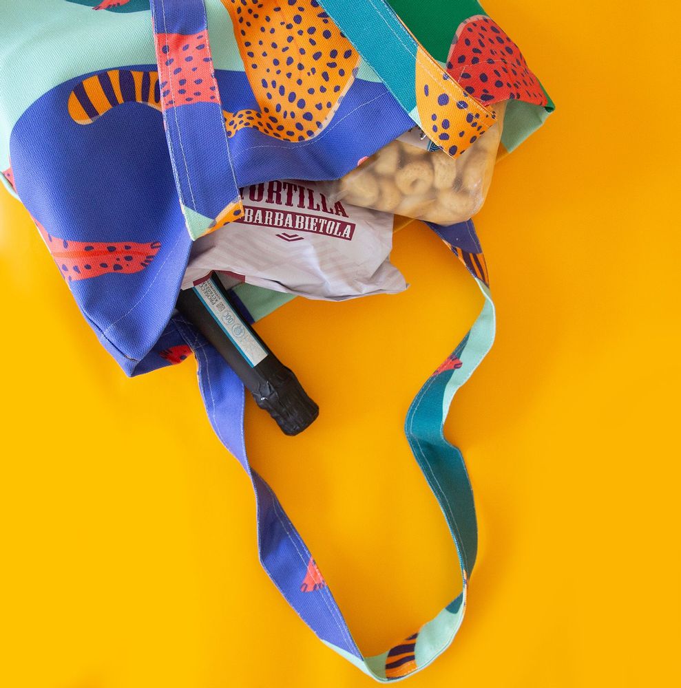 Sacs et cabas - Totebag en cotton canvas - HELLO FRED