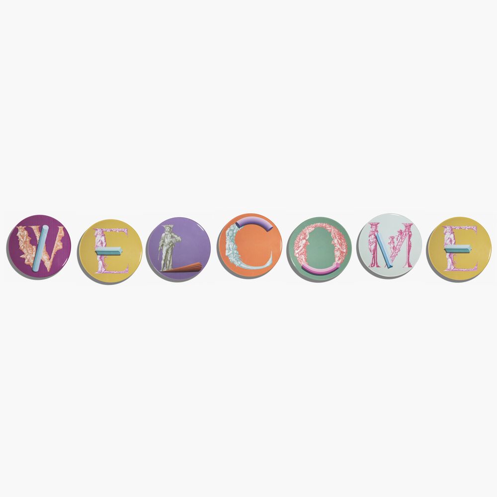 Objets design - Alfasolido Plates Collection - GRAND TOUR BY VITO NESTA