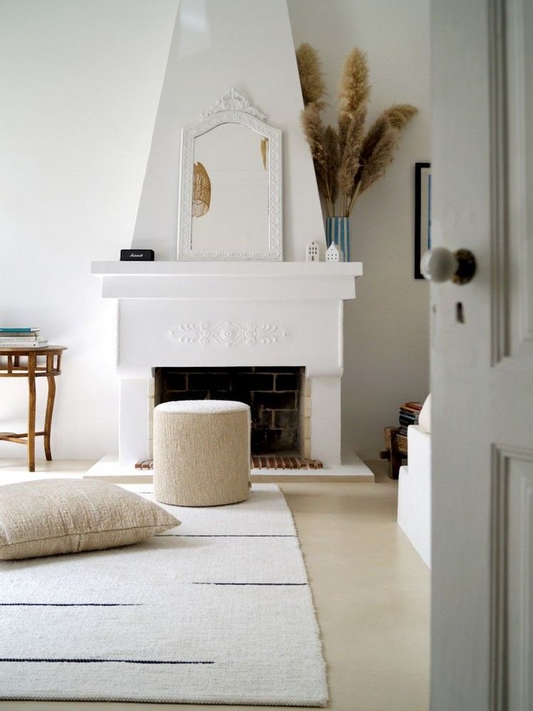 Bespoke carpets - COMPORTA RUG HANDWOVEN IN UPCYCLED COTTON - SAUDADE DESIGN