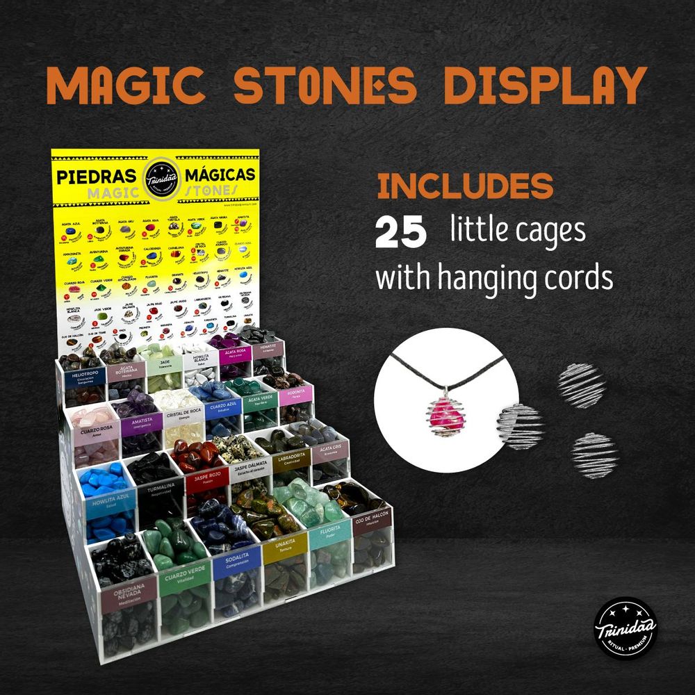 Decorative objects - Magic Stones and polish minerals - TRINIDAD RITUAL PREMIUM