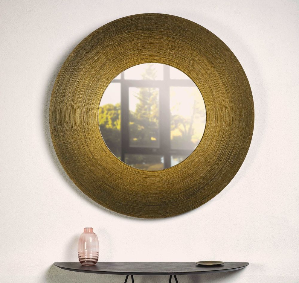 Mirrors - SOLE 1200 Oro, Light Mirror - DISAIN1971