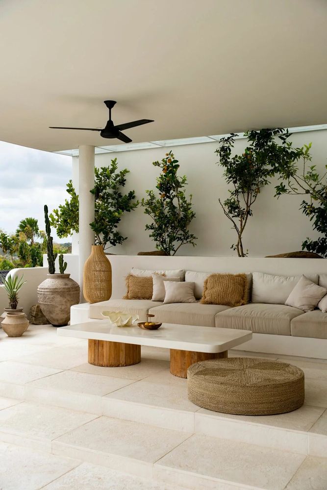 Assiettes au quotidien - L'énorme pouf, naturel - BAZAR BIZAR LIVING