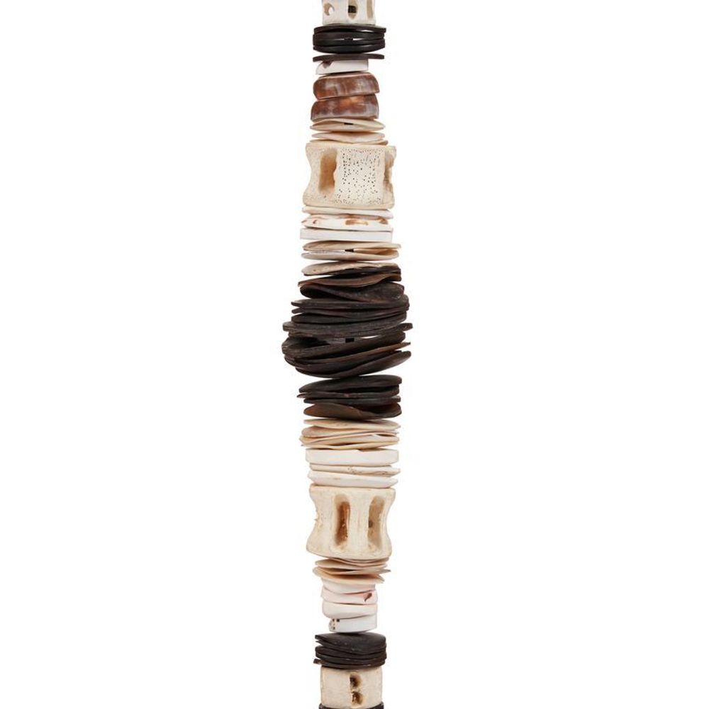 Decorative objects - The Money Shell on Stand - Black White - L - BAZAR BIZAR LIVING