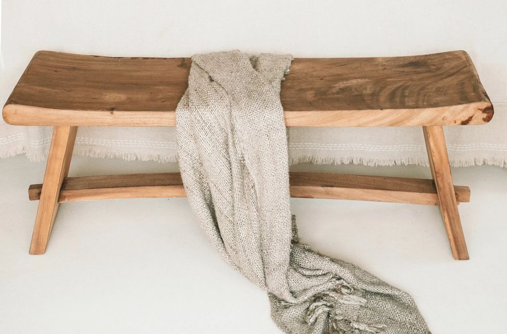 Throw blankets - The s'il vous Plaid - Beige - BAZAR BIZAR LIVING