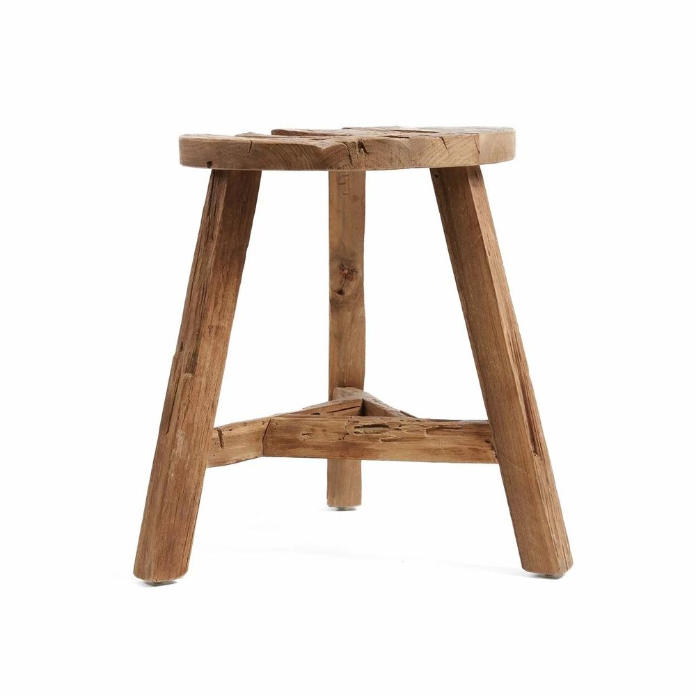 Stools - The Yatai Stool - Natural - L - BAZAR BIZAR LIVING