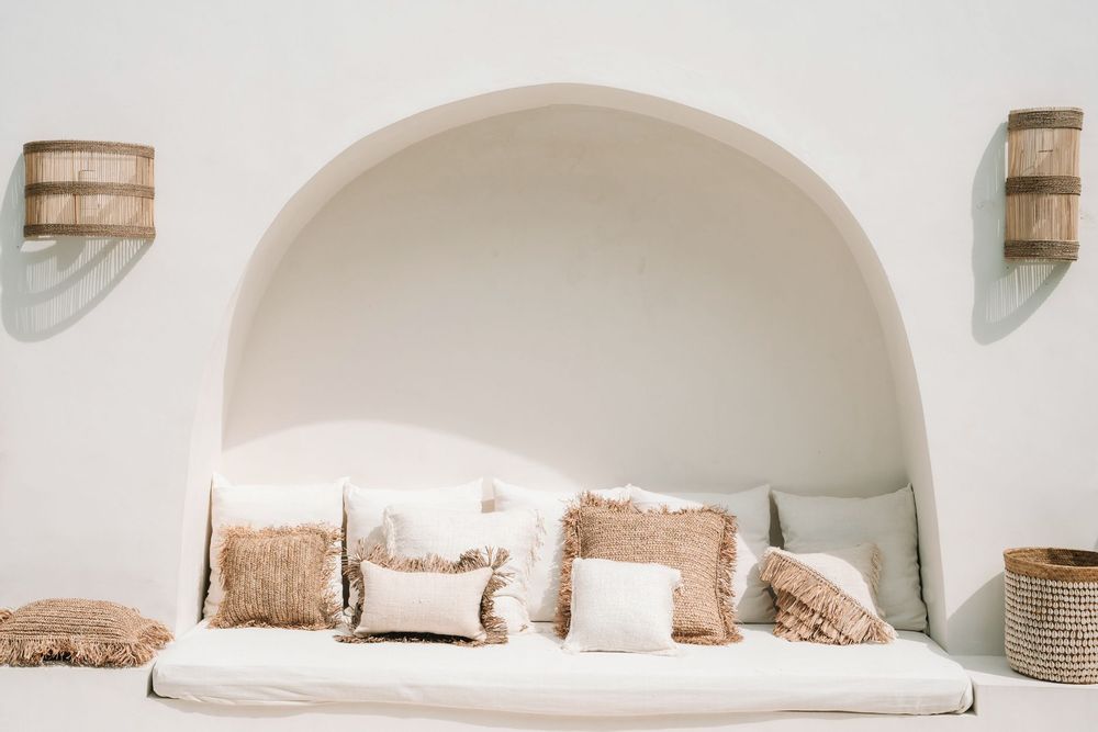 Cushions - The Saint Tropez Cushion Cover - Natural White - 30x50 - BAZAR BIZAR LIVING