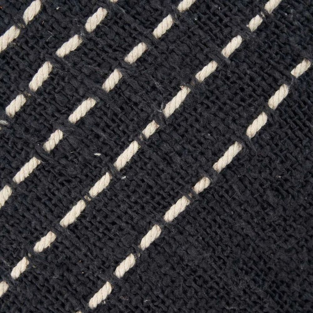 Cushions - The Drizle Cushion Cover - Black White - BAZAR BIZAR LIVING